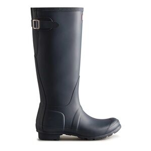 Hunter Women's Original Tall Rain Boots Size 9 with Fleece Socks